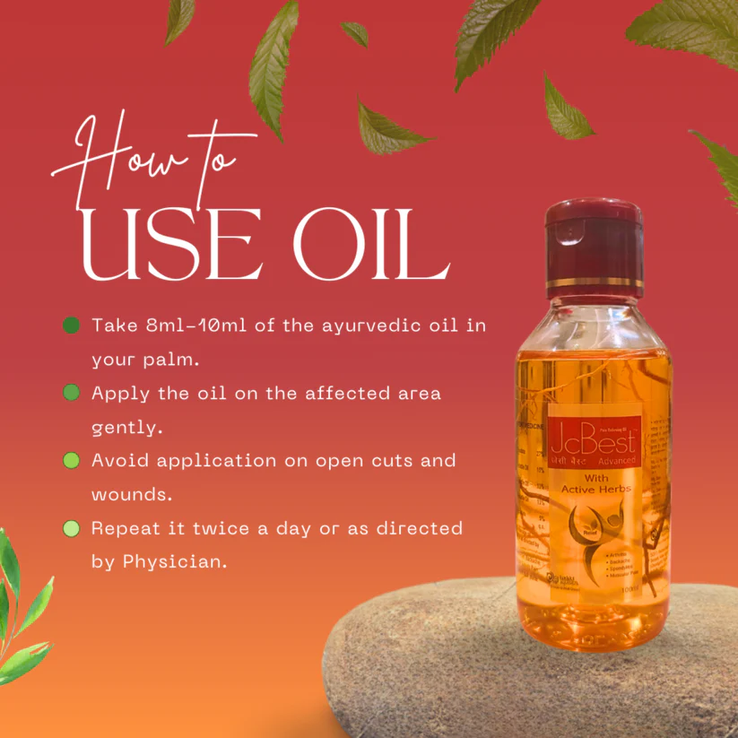 JC Best Ayurvedic Oil - 100ml - Image 6