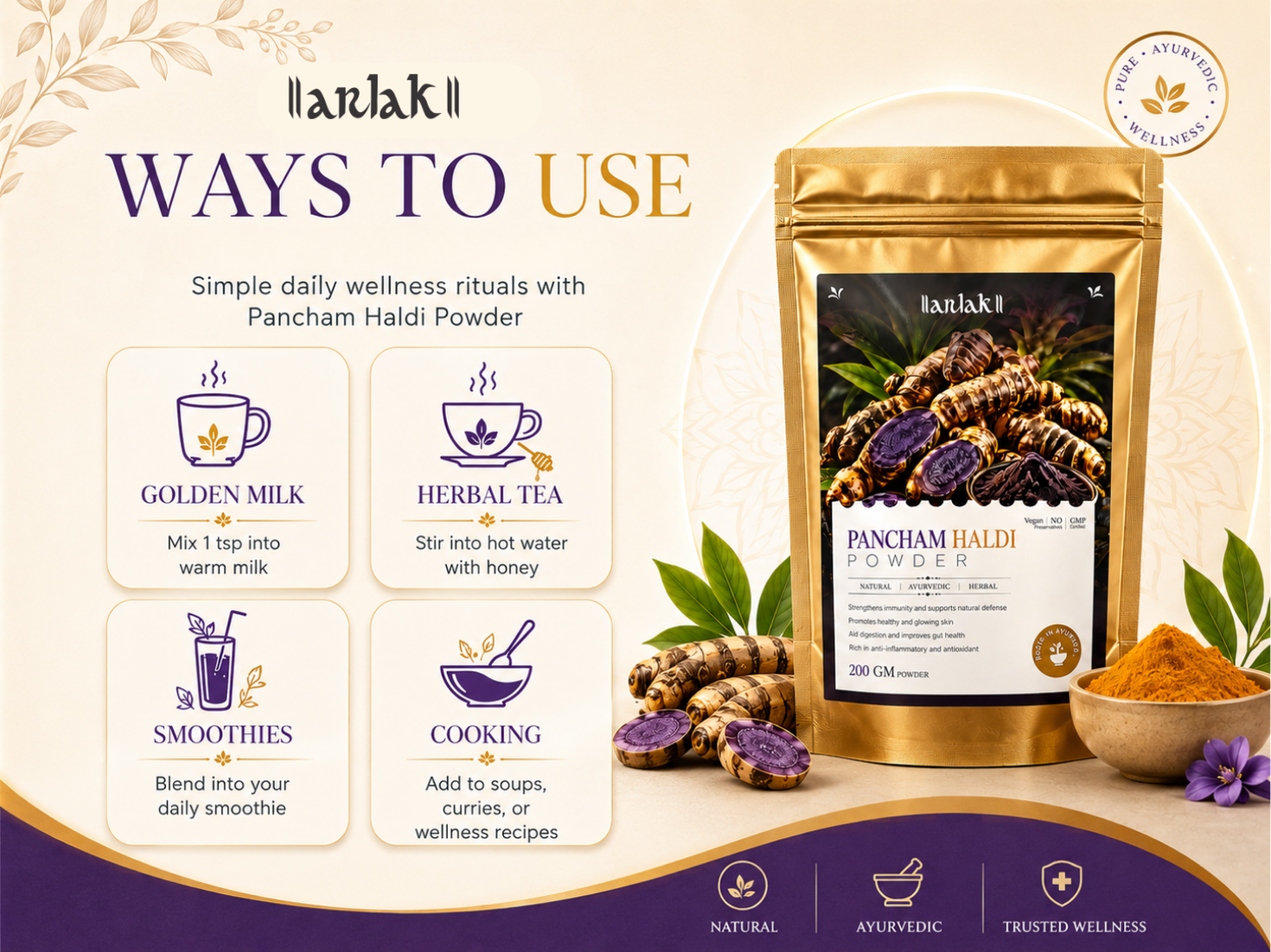 Pancham Haldi Powder – Powerful Blend for Immunity & Wellness - Image 6
