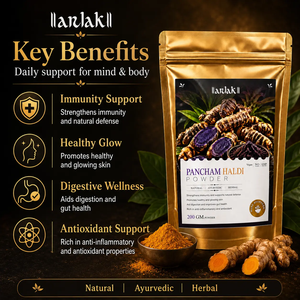 Pancham Haldi Powder – Powerful Blend for Immunity & Wellness - Image 6