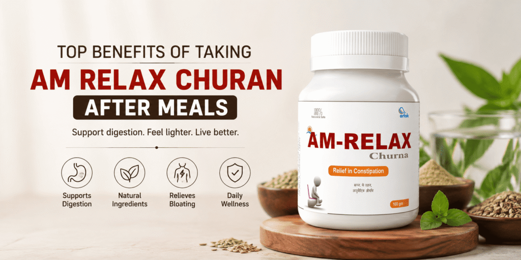 Top benefits of eating AM Relax churan after meals